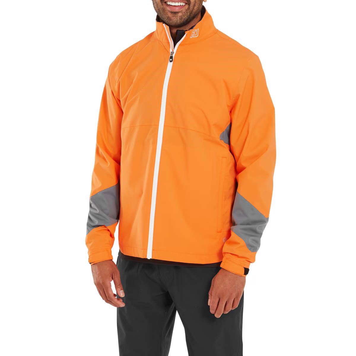 FootJoy HydroLite X  pánská nepromokavá bunda, solar/basalt