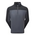 FootJoy ThermoSeries Hybrid Midlayer pánská mikina, šedo/černá