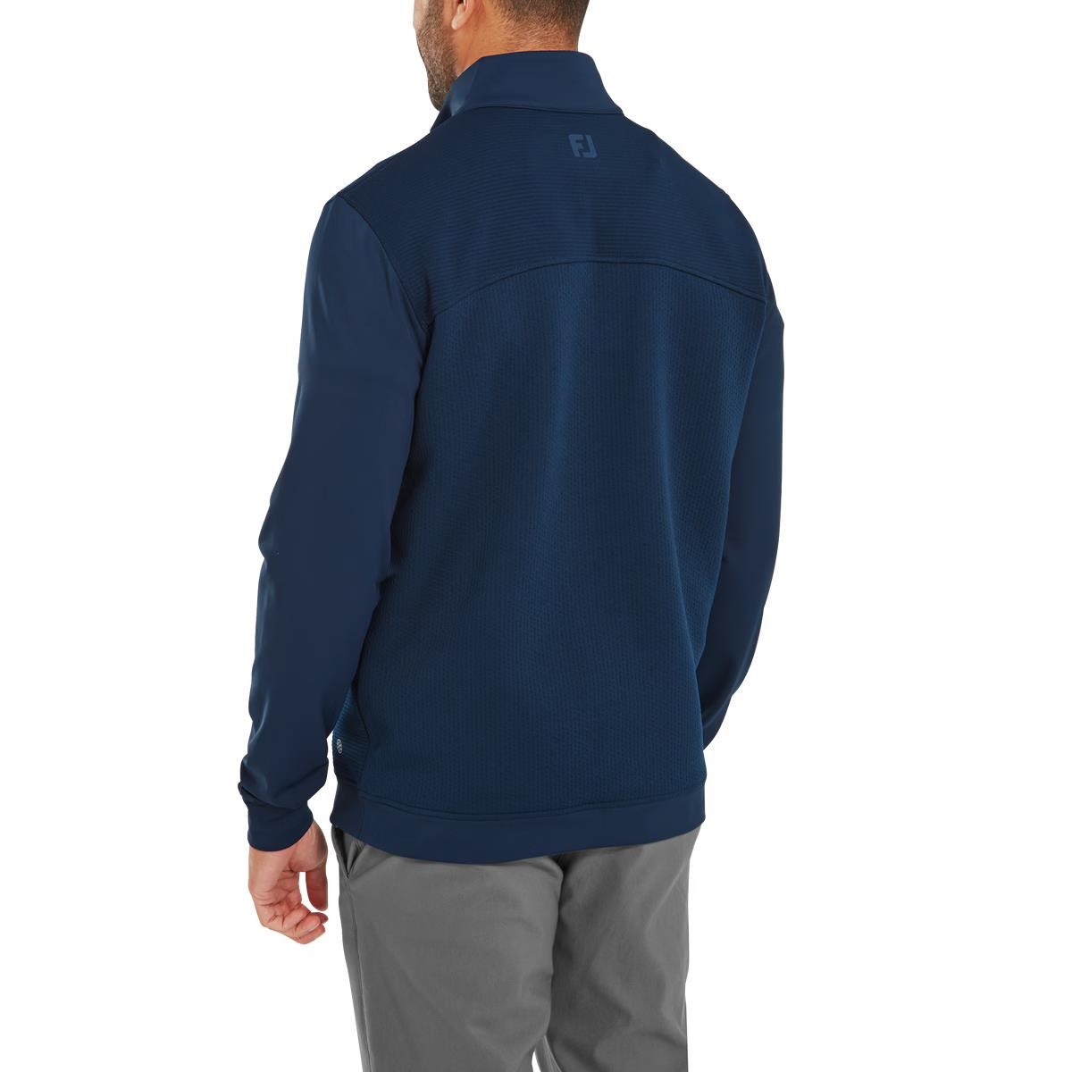 Footjoy ThermoSeries Ottoman Midlayer pánská mikina, modrá