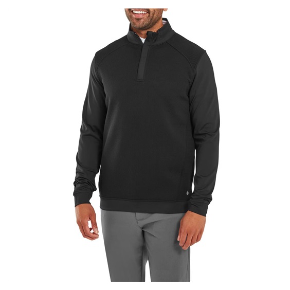 Footjoy ThermoSeries Ottoman Midlayer pánská mikina, černá