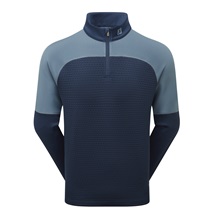 FootJoy ThermoSeries Jacquard Midlayer pánská mikina, navy slate