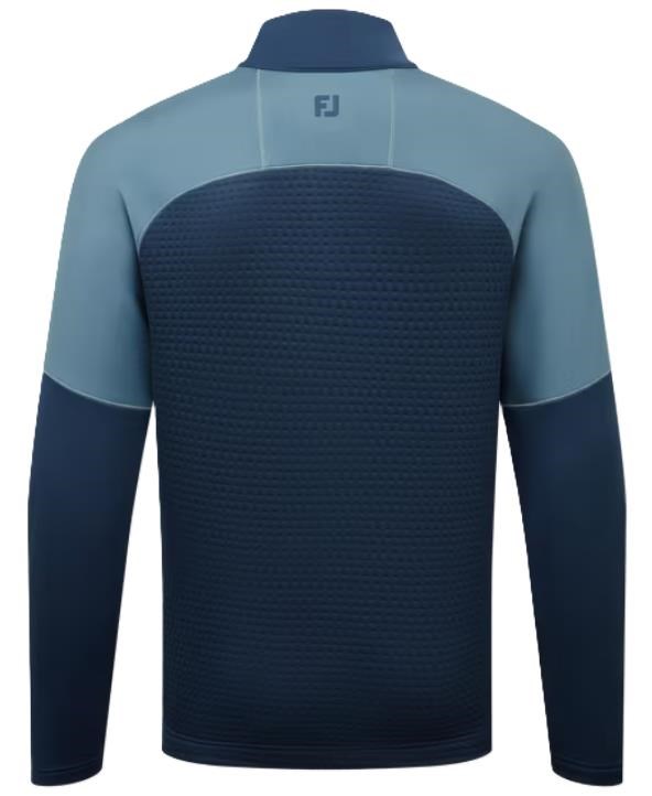FootJoy ThermoSeries Jacquard Midlayer pánská mikina, navy slate