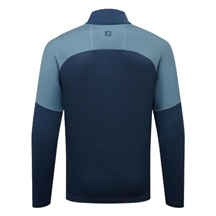 FootJoy ThermoSeries Jacquard Midlayer pánská mikina, navy slate