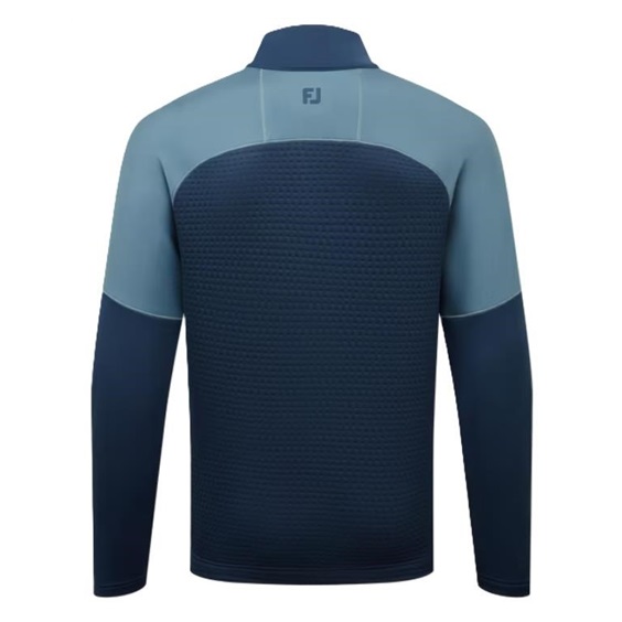 FootJoy ThermoSeries Jacquard Midlayer pánská mikina, navy slate