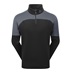 FootJoy ThermoSeries Jacquard Midlayer pánská mikina, černo/šedá