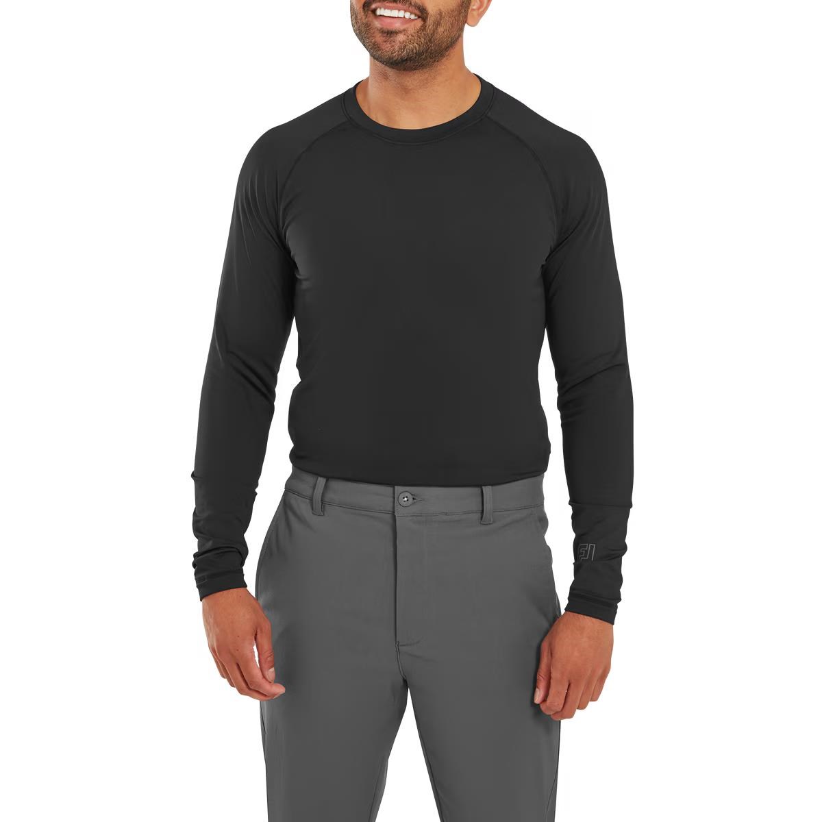 FootJoy ThermoSeries Fleece Baselayer pánský top, černý
