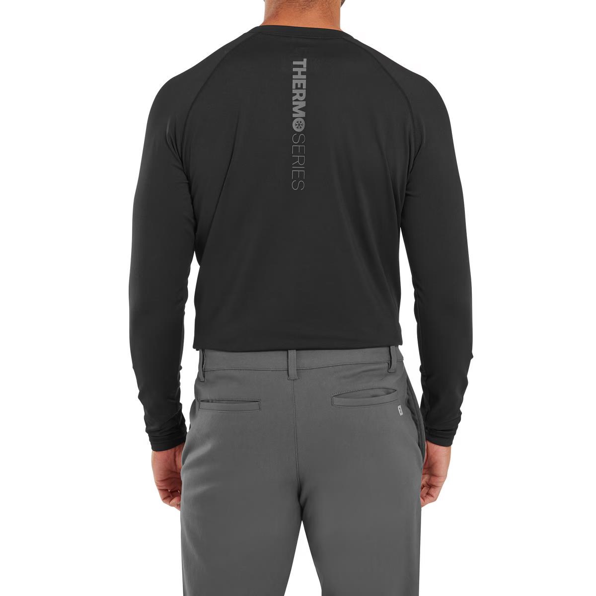 FootJoy ThermoSeries Fleece Baselayer pánský top, černý