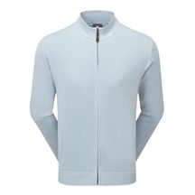 FootJoy Drirelease Full-Zip Lined pánský svetr, skyway