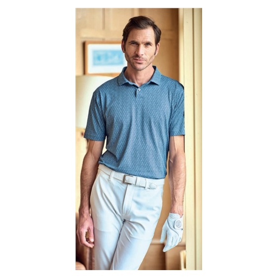 FootJoy MODERNIST GEO pánské polo, modernist geo/pique