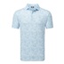 FootJoy GARDEN PRINT pánské polo, air blue