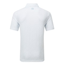 FootJoy BIRD PRINT pánské polo, bílé