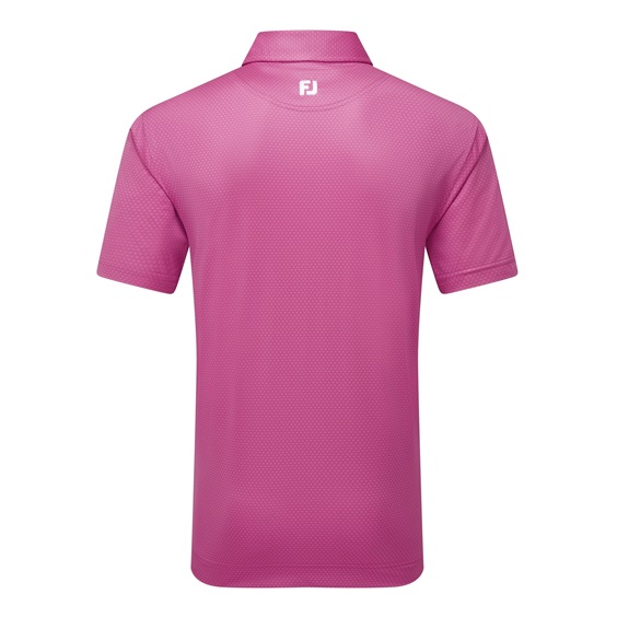 FootJoy ABACUS PRINT pánské polo, magenta