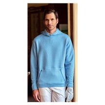 FootJoy Textured Knit Hoodie pánská mikina, modrá