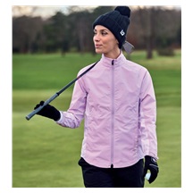 FootJoy HydroLite X dámská nepromokavá bunda, orchid/white dot