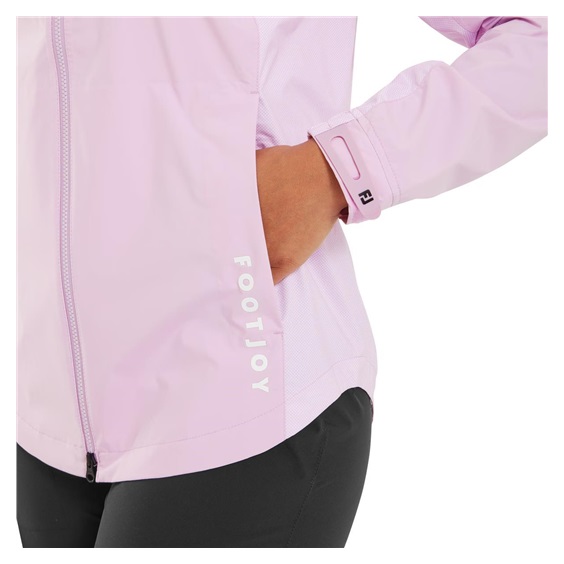 FootJoy HydroLite X dámská nepromokavá bunda, orchid/white dot