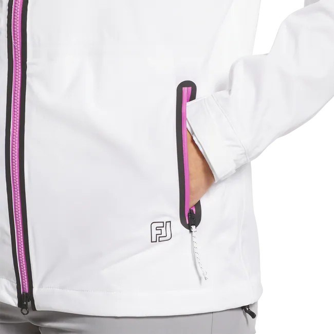 FootJoy HYDROKNIT dámská nepromokavá bunda, bílá