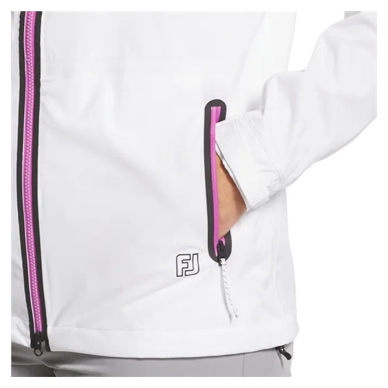 FootJoy HYDROKNIT dámská nepromokavá bunda, bílá
