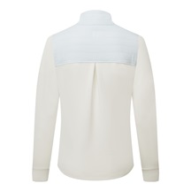 FootJoy ThermoSeries Hybrid Popover dámská mikina, off white/ice blue