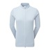 FootJoy Drirelease Full-Zip Lined dámský svetr, ice blue