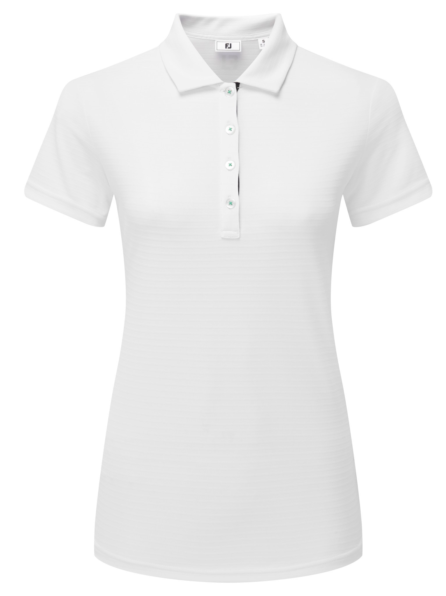 FootJoy JAQUARD STRIPE dámské polo, bílé