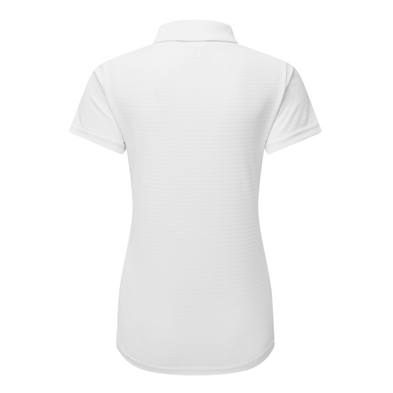 FootJoy JAQUARD STRIPE dámské polo, bílé