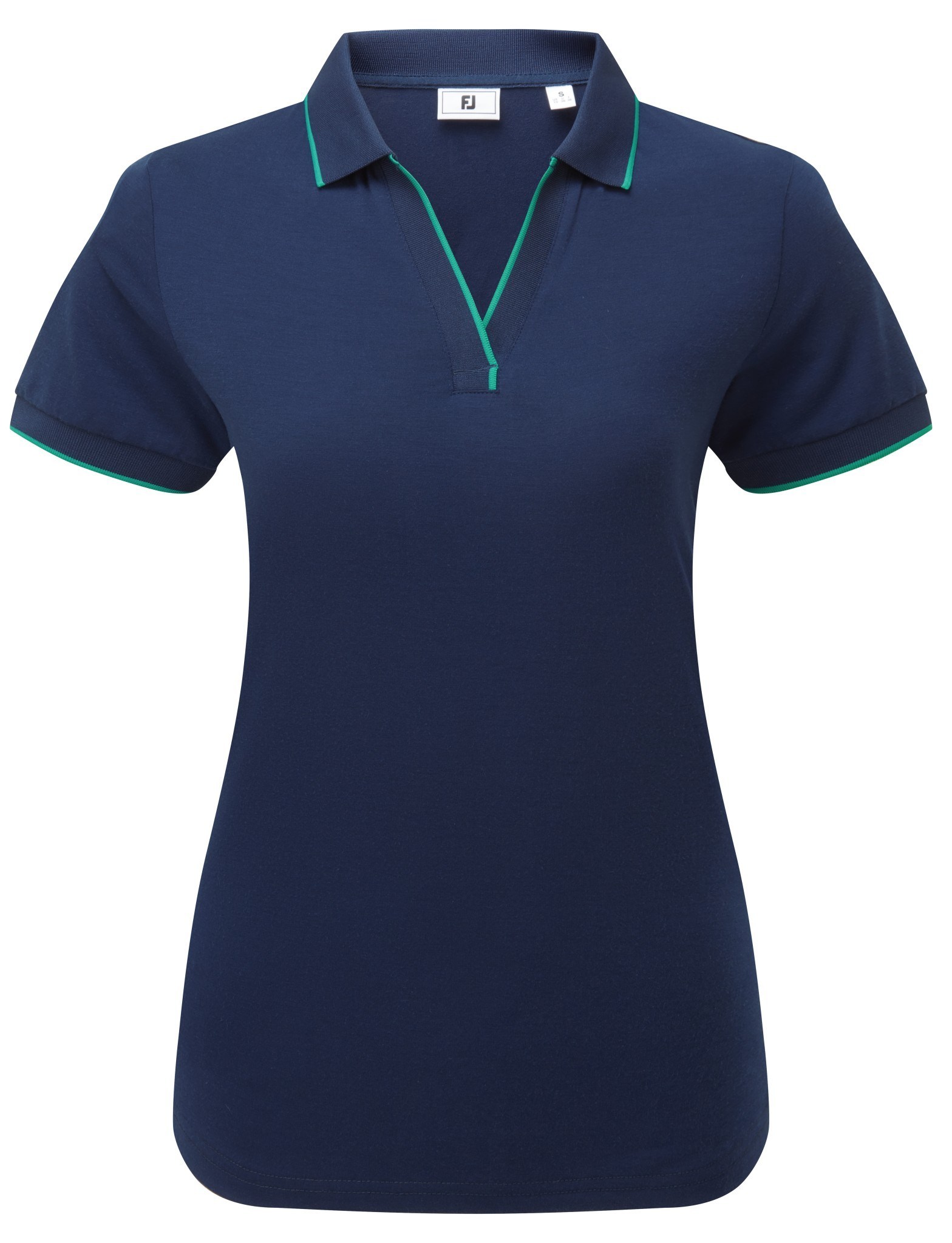 FootJoy NOTCH V dámské polo, modré