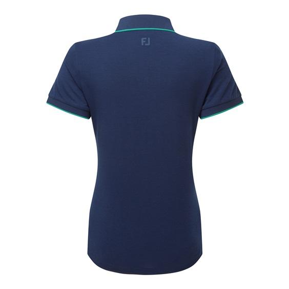 FootJoy NOTCH V dámské polo, modré
