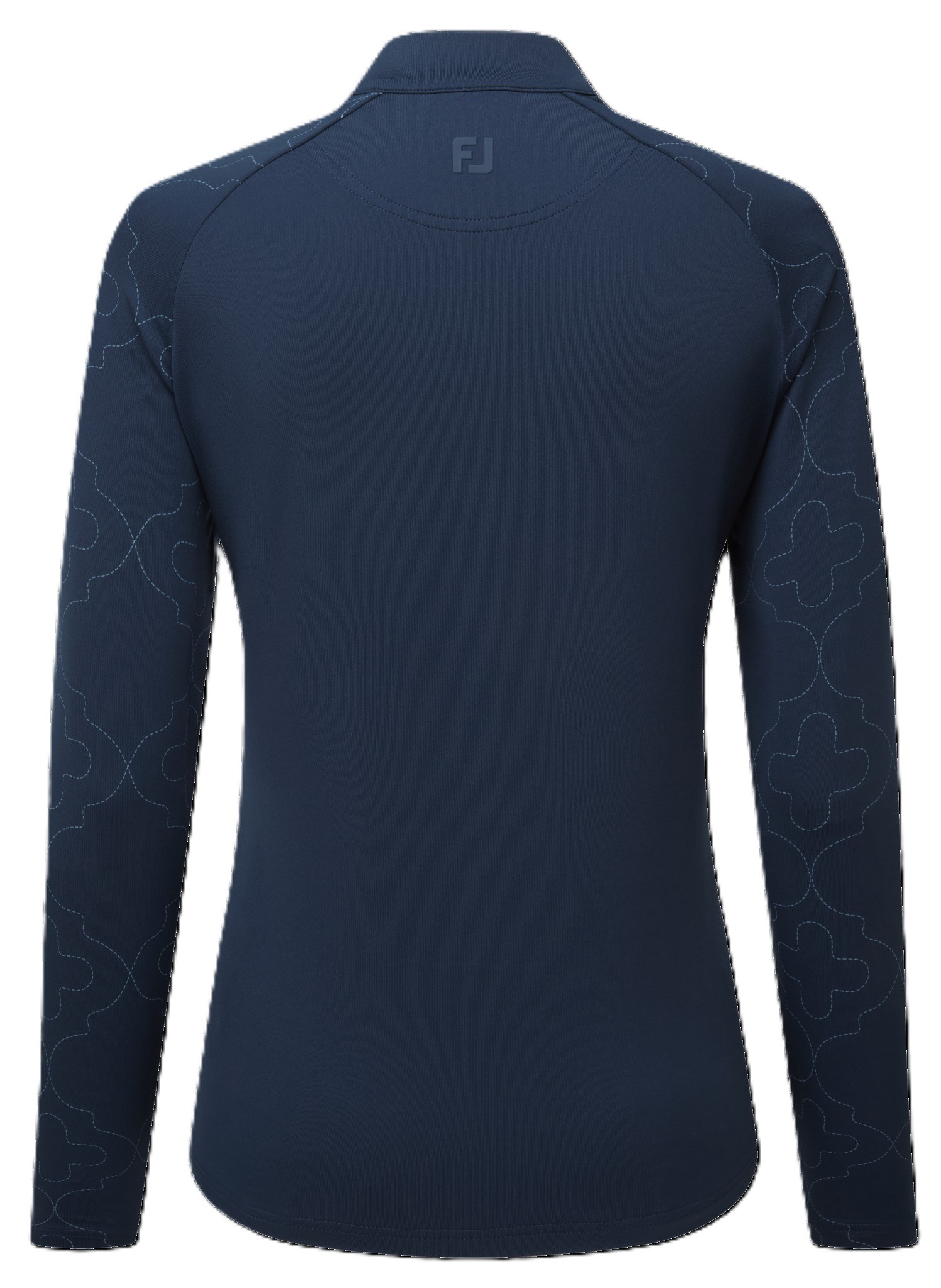 Midlayer Full Zip Printed Sleeve dámská mikina, modrá