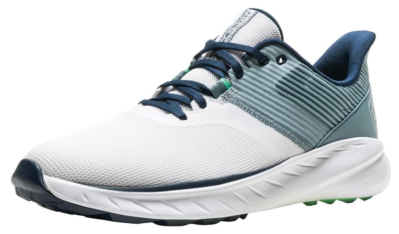 FootJoy Flex pánské golfové boty, bílo/modré
