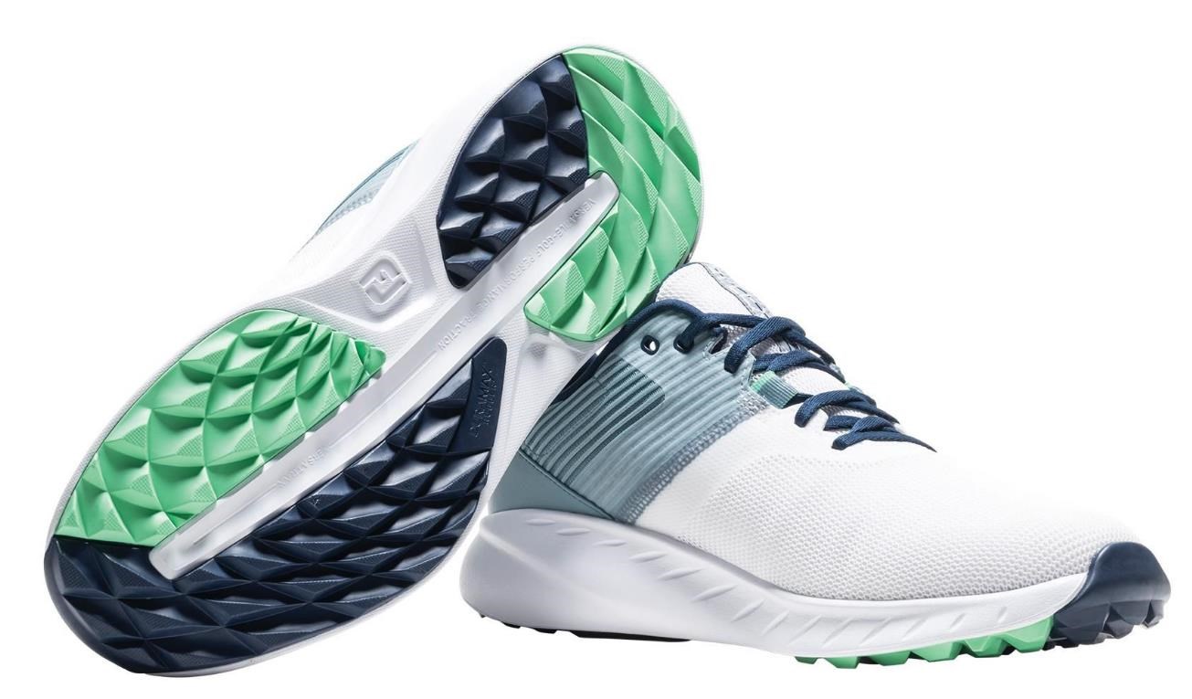 FootJoy Flex pánské golfové boty, bílo/modré