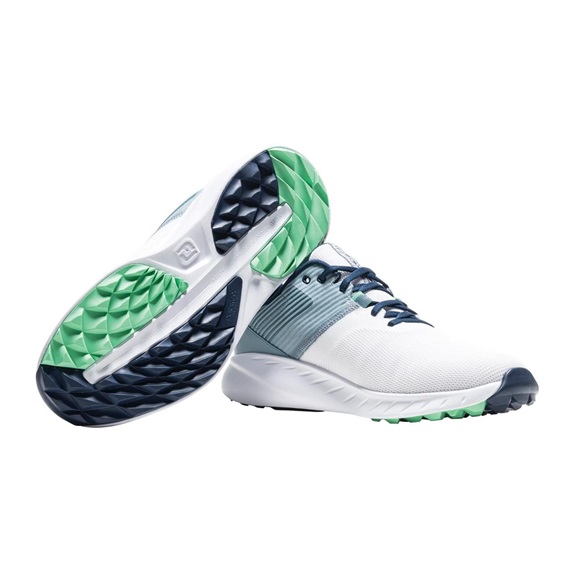 FootJoy Flex pánské golfové boty, bílo/modré