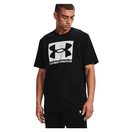 Under Armour ABC Camo Boxed Logo SS pánské tričko, černé