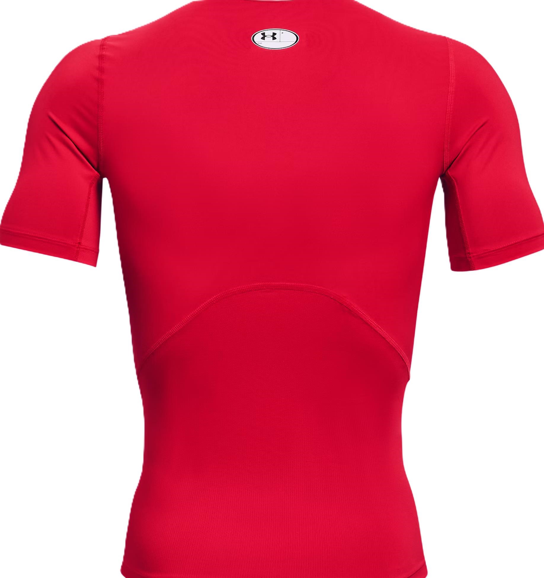 Under Armour HeatGear pánský kompresní top, červený