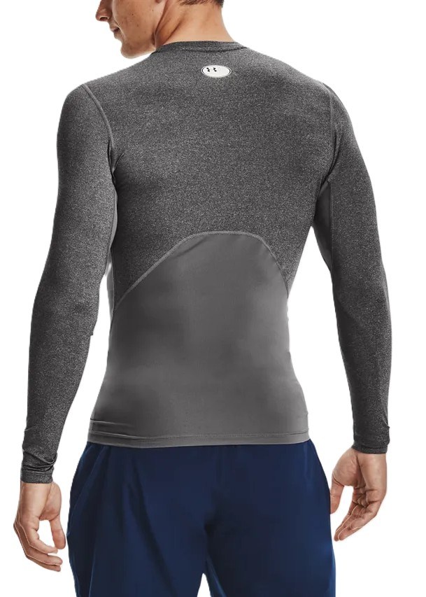Under Armour HeatGear Comp pánský kompresní top, šedý