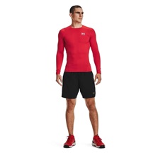 Under Armour HeatGear Comp pánský kompresní top, červený