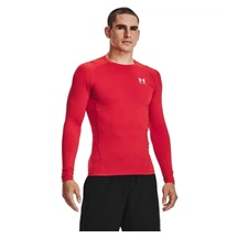 Under Armour HeatGear Comp pánský kompresní top, červený