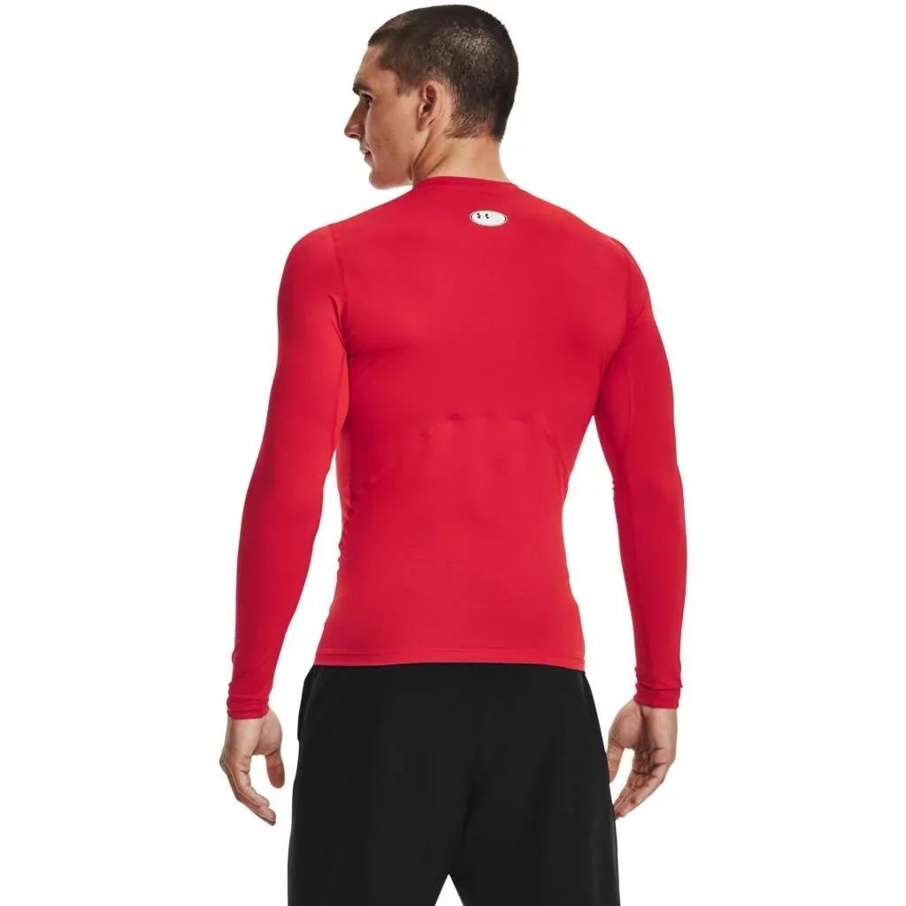 Under Armour HeatGear Comp pánský kompresní top, červený