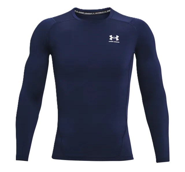 Under Armour HeatGear Comp pánský kompresní top, modrý