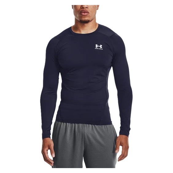 Under Armour HeatGear Comp pánský kompresní top, modrý
