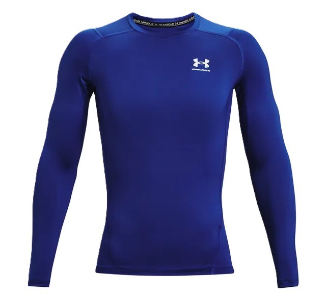 Under Armour HeatGear Comp pánský kompresní top, modré