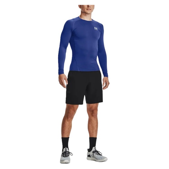 Under Armour HeatGear Comp pánský kompresní top, modré