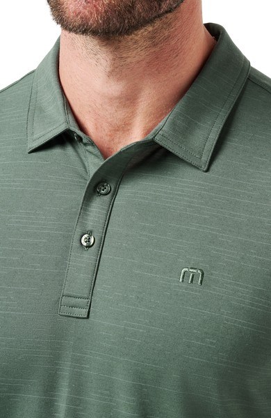 Travis Mathew The Heater pánské polo, balsam green