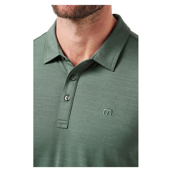 Travis Mathew The Heater pánské polo, balsam green