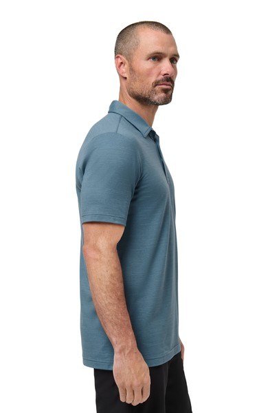 Travis Mathew The Heater pánské polo, copen blue