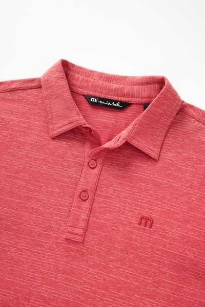 Travis Mathew The Heater pánské polo, heather scooter