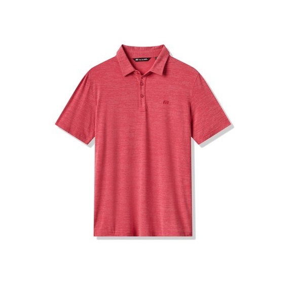 Travis Mathew The Heater pánské polo, heather scooter