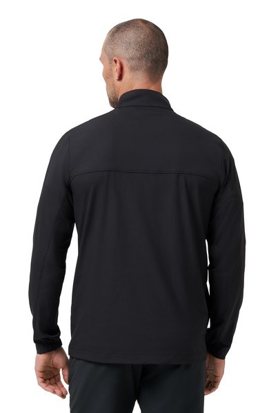 Travis Mathew Wanderlust quater zip pánská bunda, černá