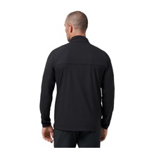 Travis Mathew Wanderlust quater zip pánská bunda, černá