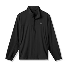 Travis Mathew Wanderlust quater zip pánská bunda, černá