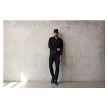 Travis Mathew Wanderlust quater zip pánská bunda, černá